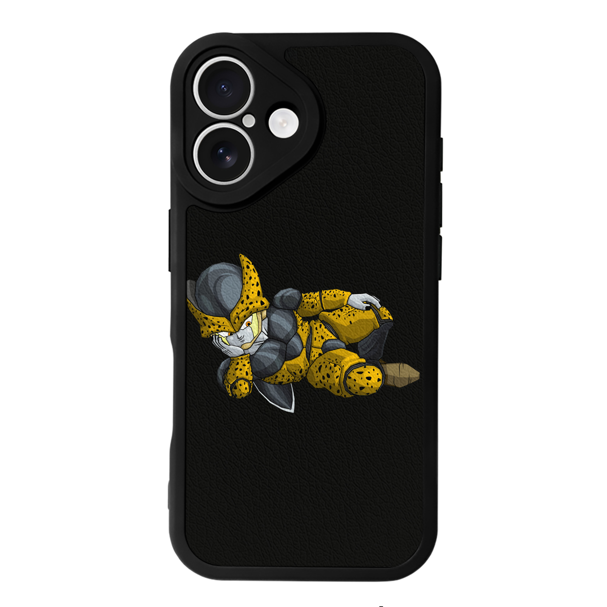 （画像用） ドラゴンボール セル DRAGON BALL Cell 【iPhone 16シリーズ対応】シリコンスマホケース（レザー調） 材質：シリコン